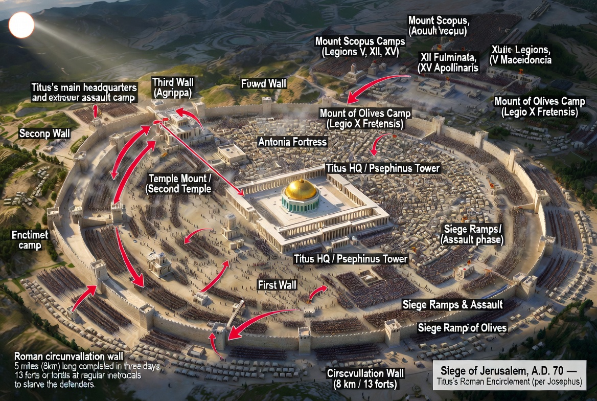 Siege of Jerusalem A.D. 70